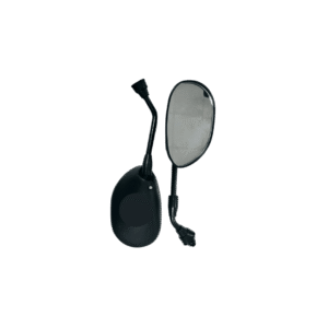 MIRROR OVAL BLK